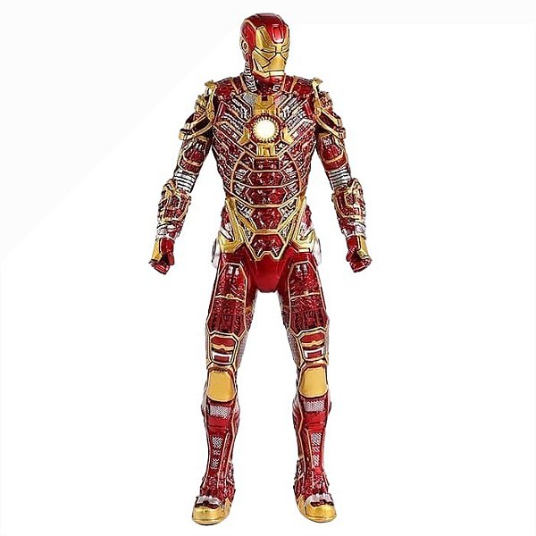 Estátua Iron Man Mark Armor Version 30cm - Crazy Toys Marvel