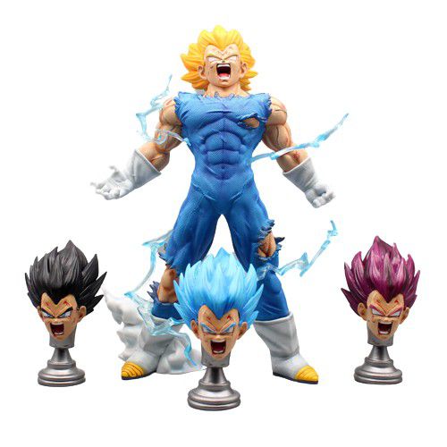 Estátua Vegeta Transformations SSJ - Dragon Ball