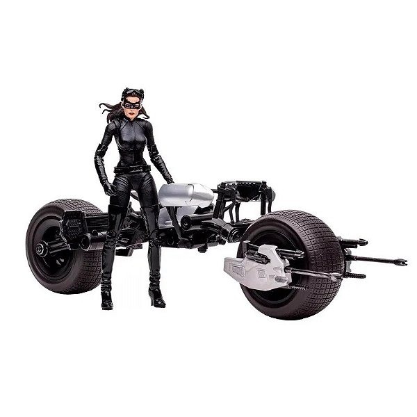 Figure Catwoman e Batpod Dc Comics - McFarlane Toys