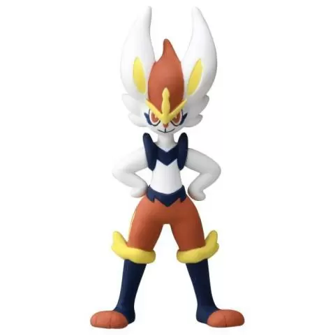 Figure Cinderace Pokémon Monster Collection - Original Takara Tomy