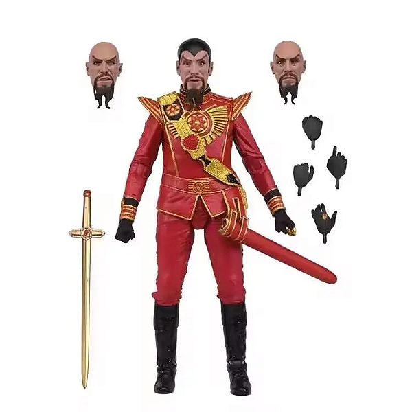 Figure Imperador Ming Flash Gordon Ultimate - NECA