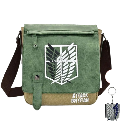 Lancheira Escolar em Lona Attack On Titan