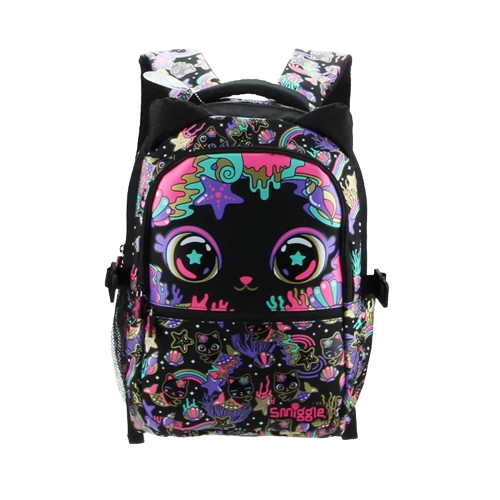 Mochila escolar Black Cat Original Smiggle