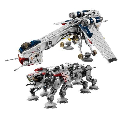 Republic Drop with AT-OT Walker - Star Wars