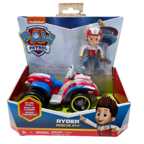 Ryder Rescue ATV Carro de operações Patrulha Canina - Nickelodeon