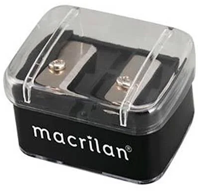 Apontador Duplo para Lápis de Maquiagem Macrilan AP-01