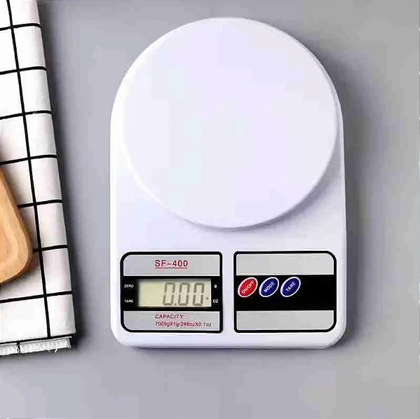 Balança Cozinha Digital 10kg Alta Precisão Dieta e Nutrição