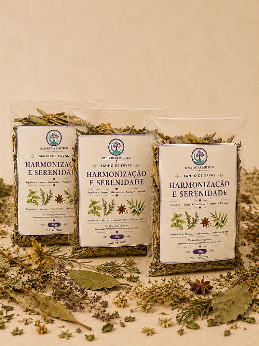 Banho de Ervas — Harmonização e Serenidade
