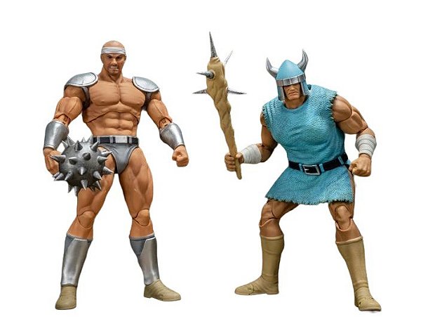 Action Figure 2 pack Heninger e Long Moan Golden Axe - Storm Collectibles