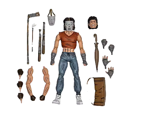 Action Figure Casey Jones Eastman And Laird's TMNT - NECA