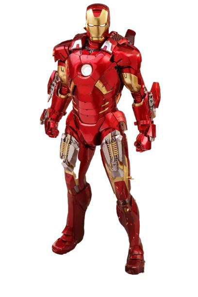 Action Figure Iron Man Mark VII - Marvel