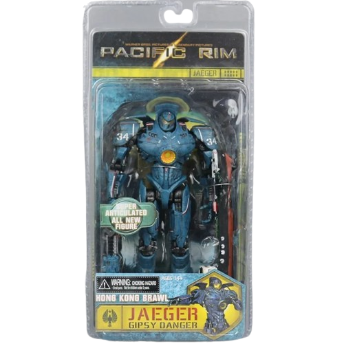Action Figure Jaeger Gipsy Danger Hong Kong Brawl Pacific Rim - Neca Toys