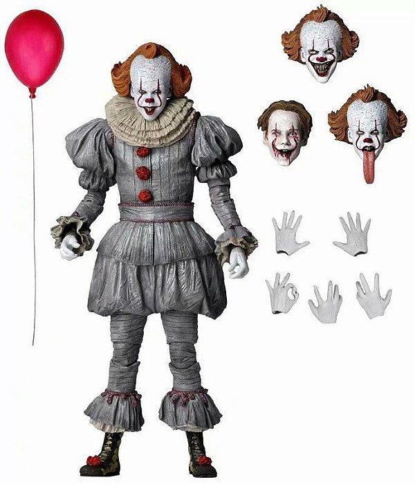 Action Figure Pennywise It A Coisa Cap. II - Neca Toys