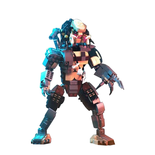 Action Figure Predador - Blocos de Montar