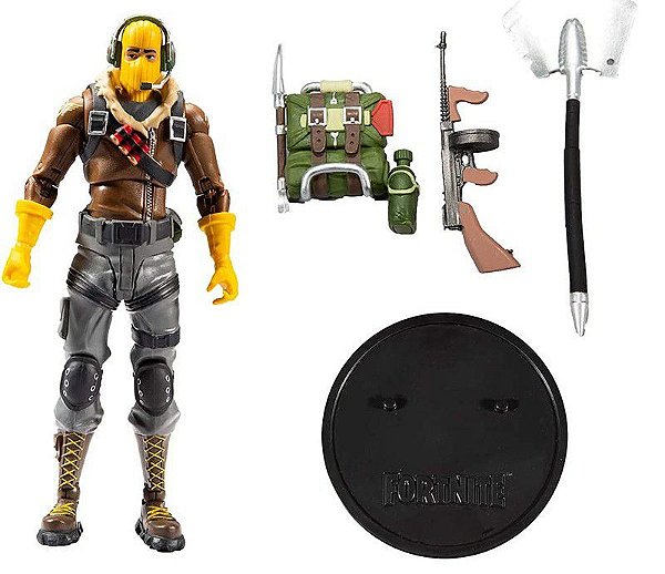 Action Figure Raptor - Fortnite Colecionáveis