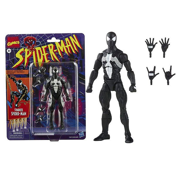Action Figure Spider Man Versão Simbionte - Hasbro