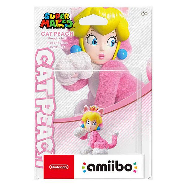Amiibo Cat Peach Super Mario