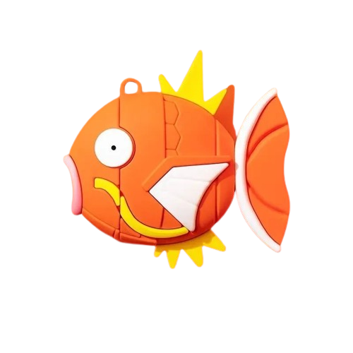 Case capa Silicone para AirPods Magikarp- Pokémon