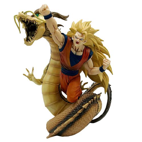 Diorama Goku SSJ 3 Ryuken Dragon Ball