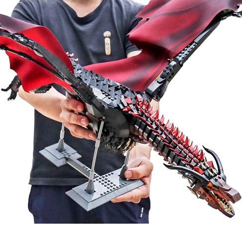 Dragão Viserion Fire Game of Thrones