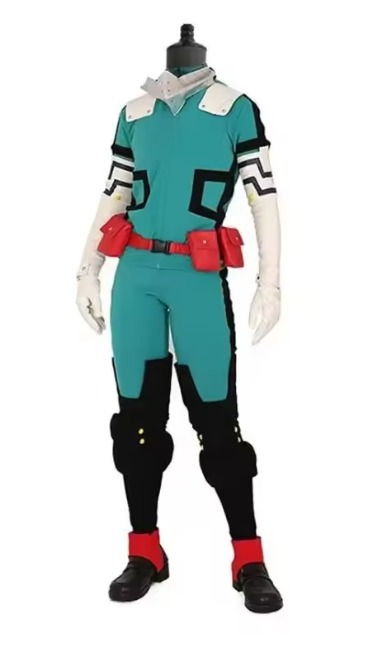 Fantasia Cosplay Completo Izuku Midoriya - My Hero Academia