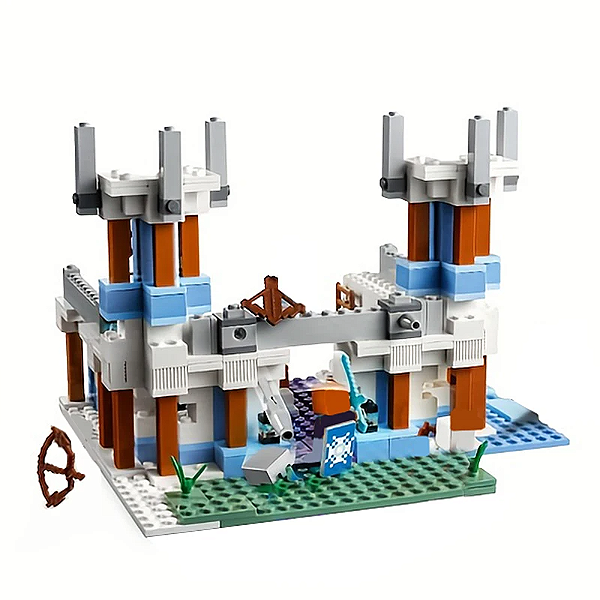 O Castelo de Gelo - Minecraft