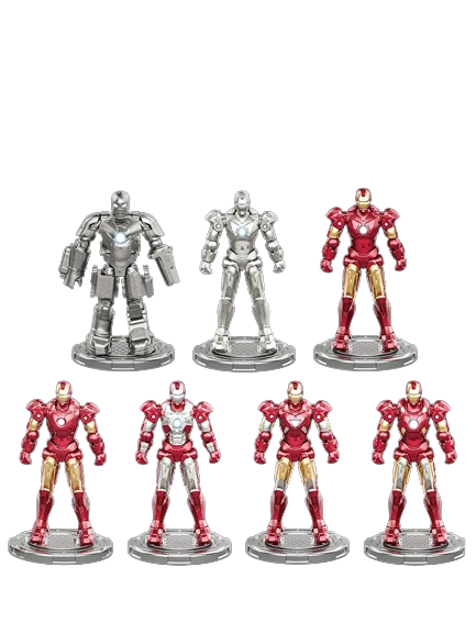 Pack Blocos de Montar Iron Man Mark - Original Marvel