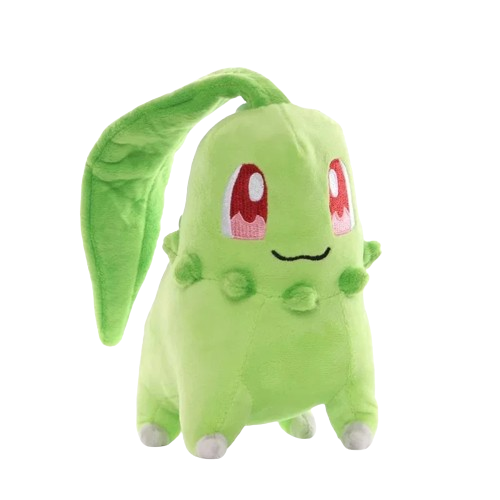 Pelúcia Chikorita Pokémon - Animes