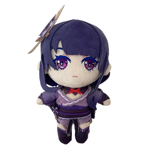 Pelúcia Shogun Raiden - Genshin Impact