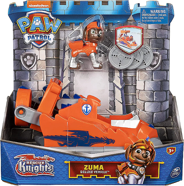 Zuma Deluxe Vehicle Rescue Knights Patrulha Canina - Nickelodeon