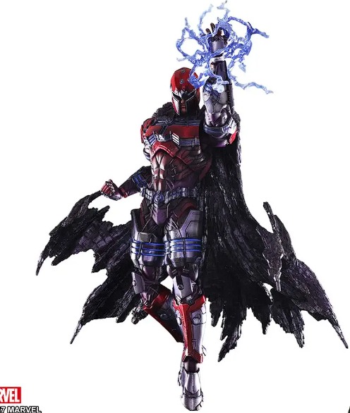 Action Figure Magneto Play Arts Kai