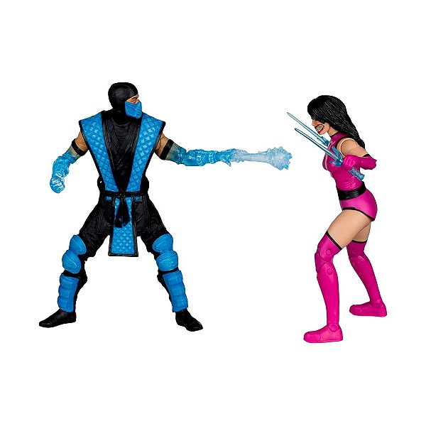 Sub-Zero vs Mileena - 7" Scale Figure - Mortal Kombat Klassic - McFarlane