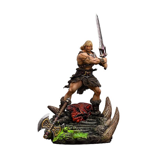 He-Man Unleashed Deluxe - 1/10 Art Scale - Masters of the Universe - Iron Studios