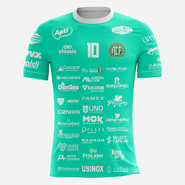 Camisa Chapecoense Futsal | 2026 Original - Treino Linha verde Masculina