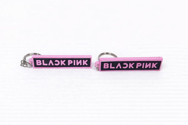 Chaveiro Black Pink Rosa e Preto