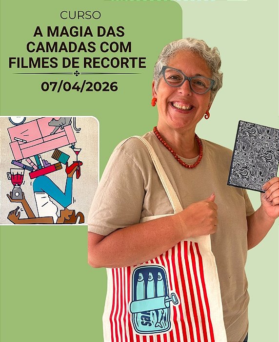 A Magia das Camadas com Filmes de Recorte | 07/04/2026 | Presencial