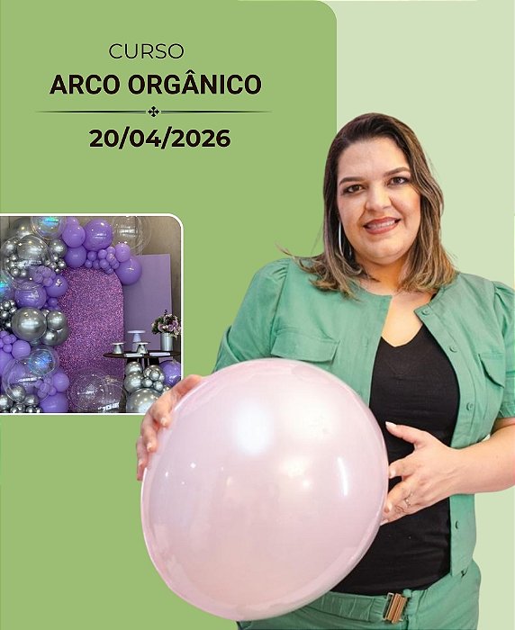 Arco orgânico | 20/04/2026 | Prof: Nicolly Festas | Presencial
