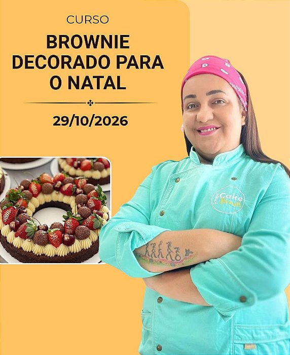 Brownie Decorado para o Natal | Dany Bolos | 29/10/2026