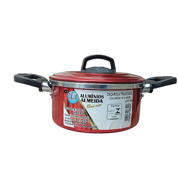 Caçarola Tradicional Colorida Nº14