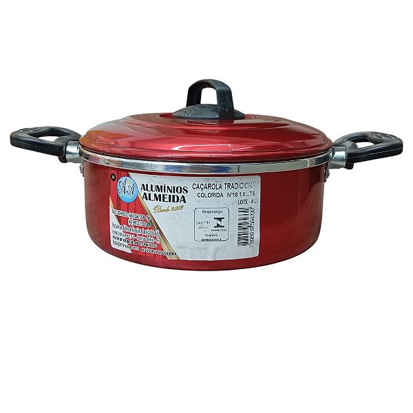 Caçarola Tradicional Colorida Nº18