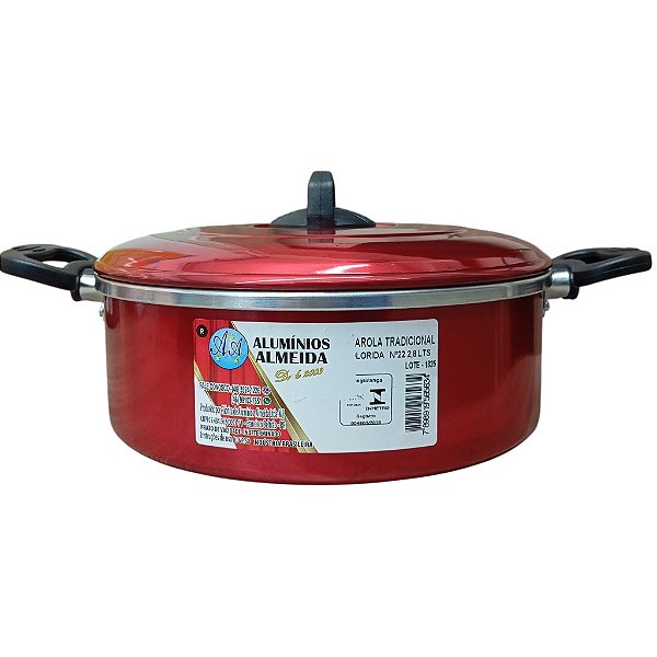 Caçarola Tradicional Colorida Nº22