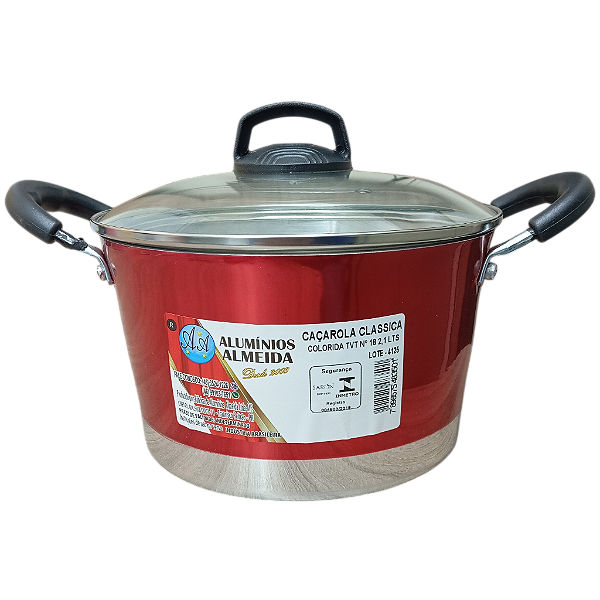 Caçarola Clássica Colorida tvt Nº18