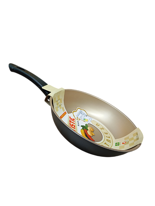 Frigideira Wok de Alumínio Nº26 sem Tampa