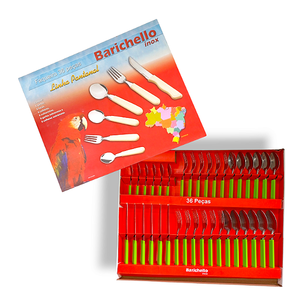 Kit Faqueiro 36 Peças