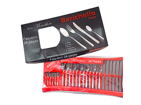 Faqueiro 24 Peças Monobloco