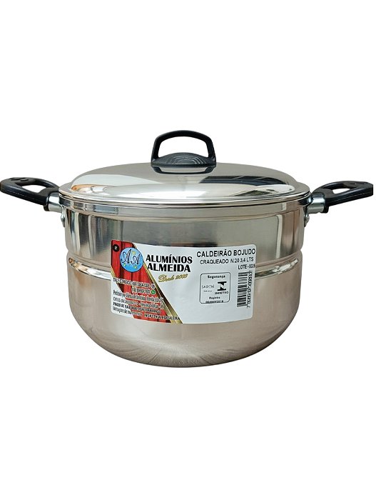 Caldeirão Bojudo Polido Nº20