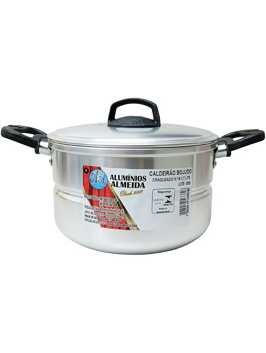 Caldeirão Bojudo Polido Nº16