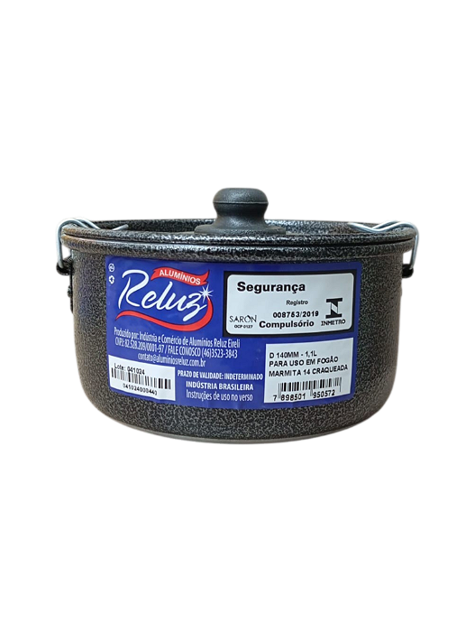 Marmita Alumínio Craqueada Nº14