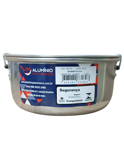 Marmita de Alumínio Nº16