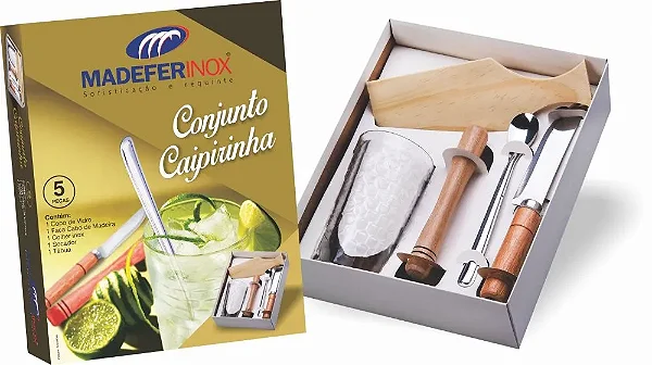 Kit Caipirinha 5 Peças